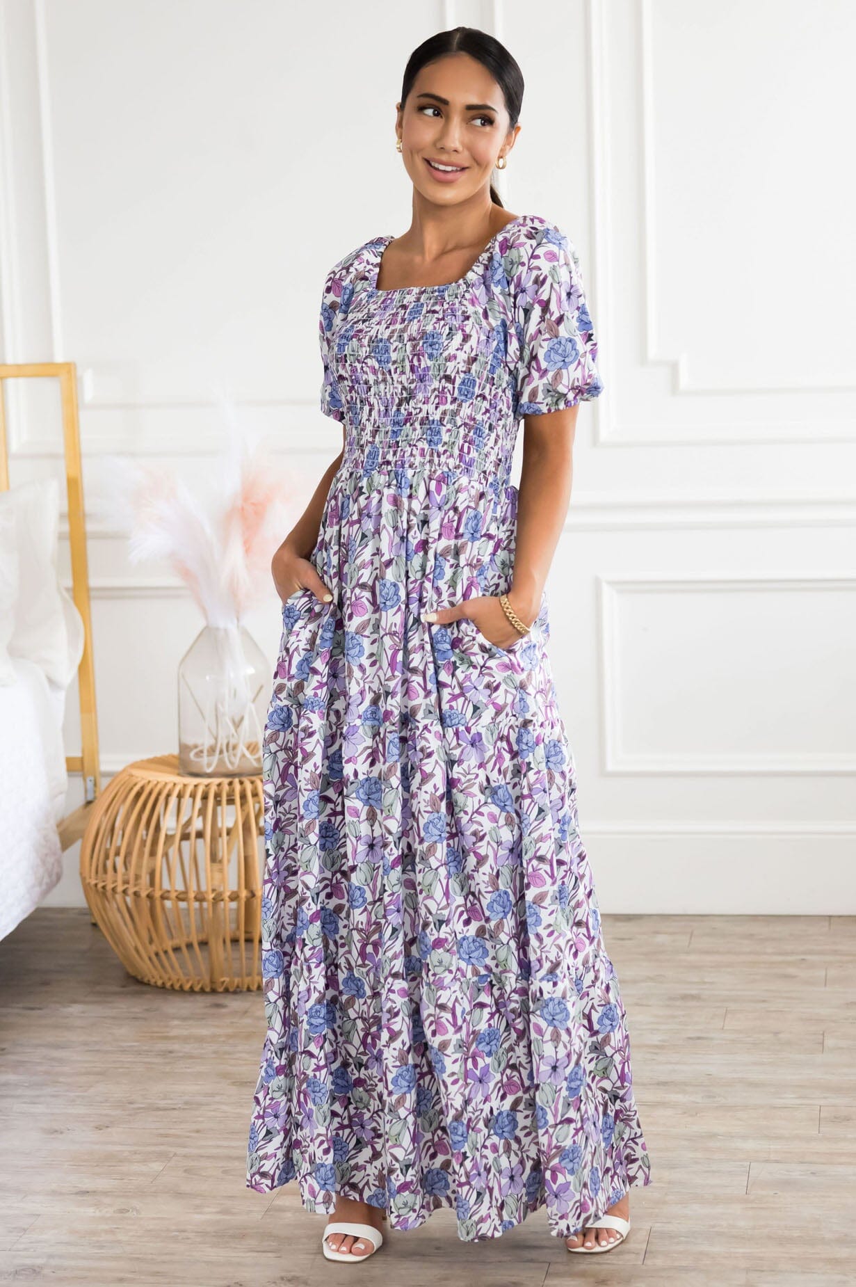 The Indigo Modest Dresses vendor-unknown 