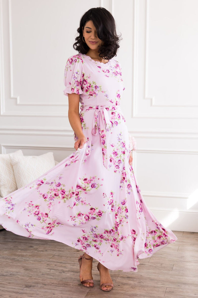 The Jax Modest Floral Dress