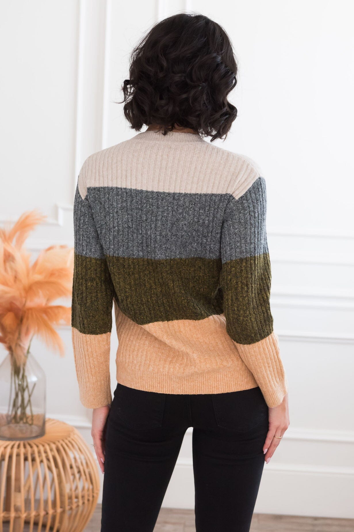 Fun In Fall Modest Sweater Tops vendor-unknown 