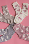 Stuck On You Fuzzy Socks Accessories & Shoes Leto Accessories
