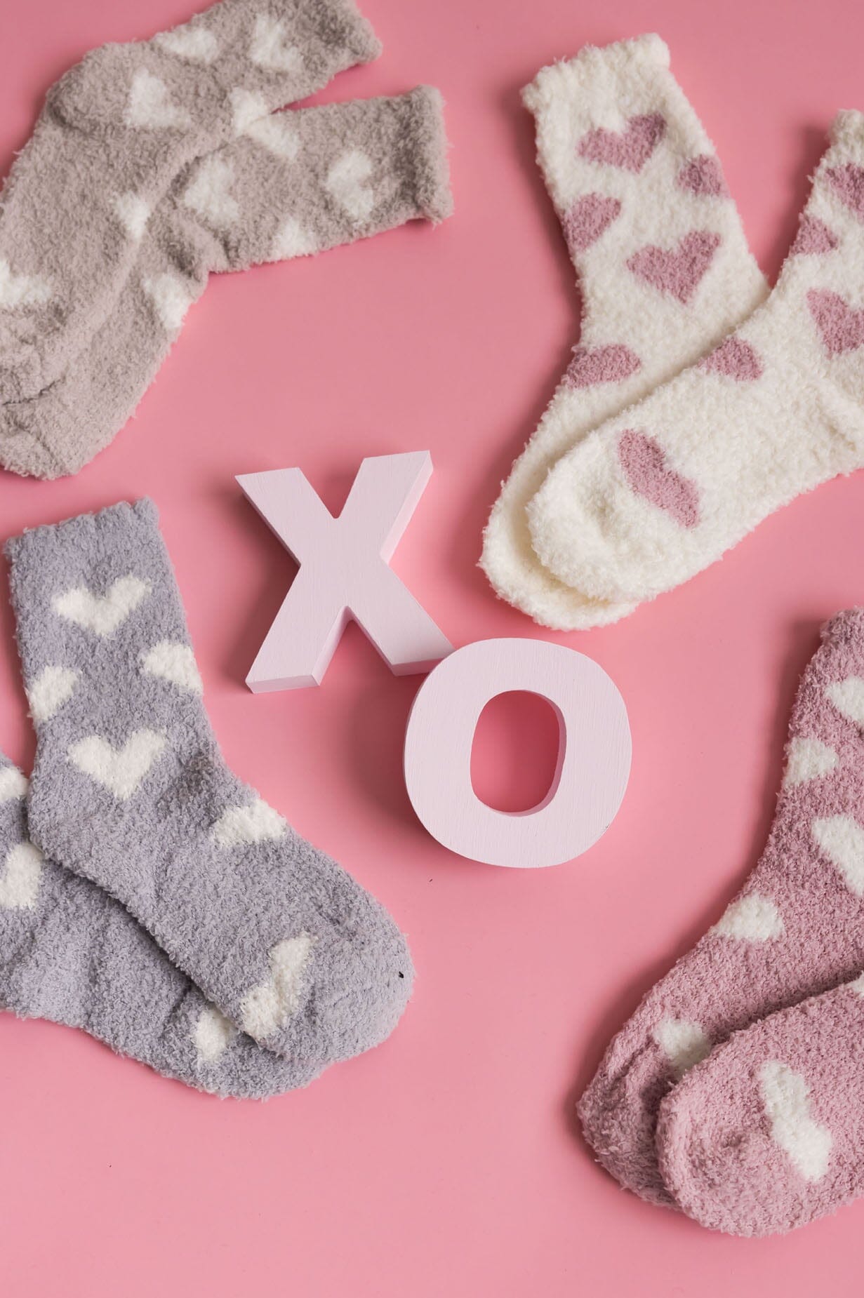 Stuck On You Fuzzy Socks Accessories & Shoes Leto Accessories 