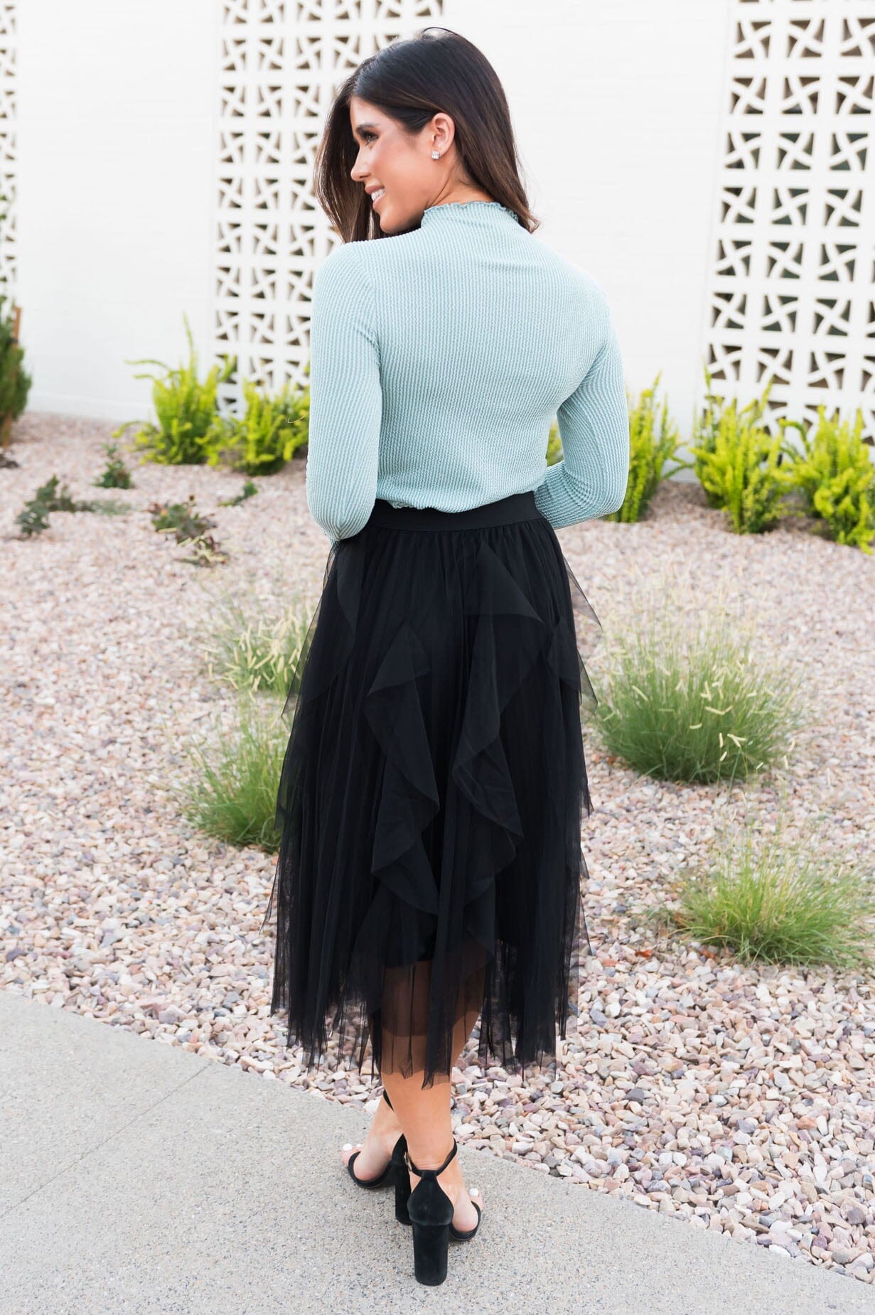 Far & Away Modest Tulle Skirt Skirts vendor-unknown 