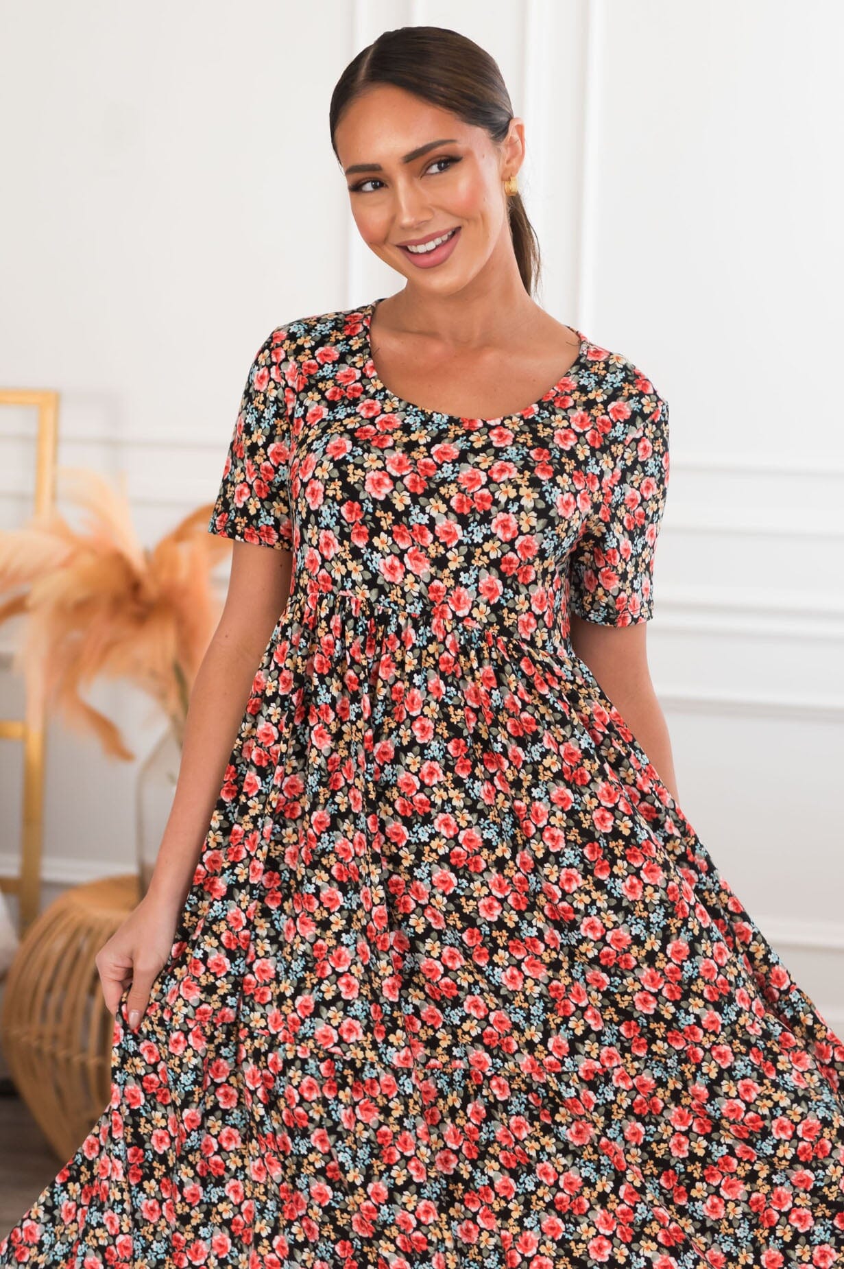 The Evonne Modest Dresses vendor-unknown 