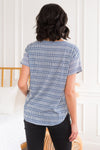 Cheerful Feeling Modest Striped Top Tops vendor-unknown