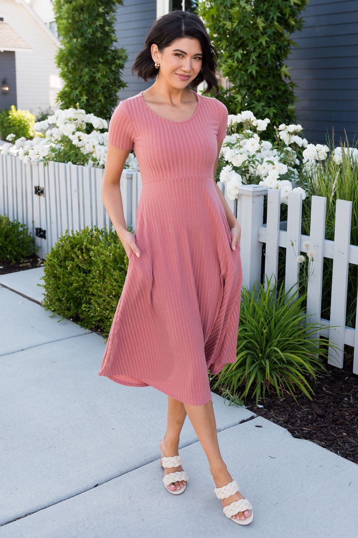 The Percy Modest Ribbed Dress
