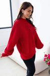 Coupled Up Sequin Heart Sweater Modest Dresses vendor-unknown