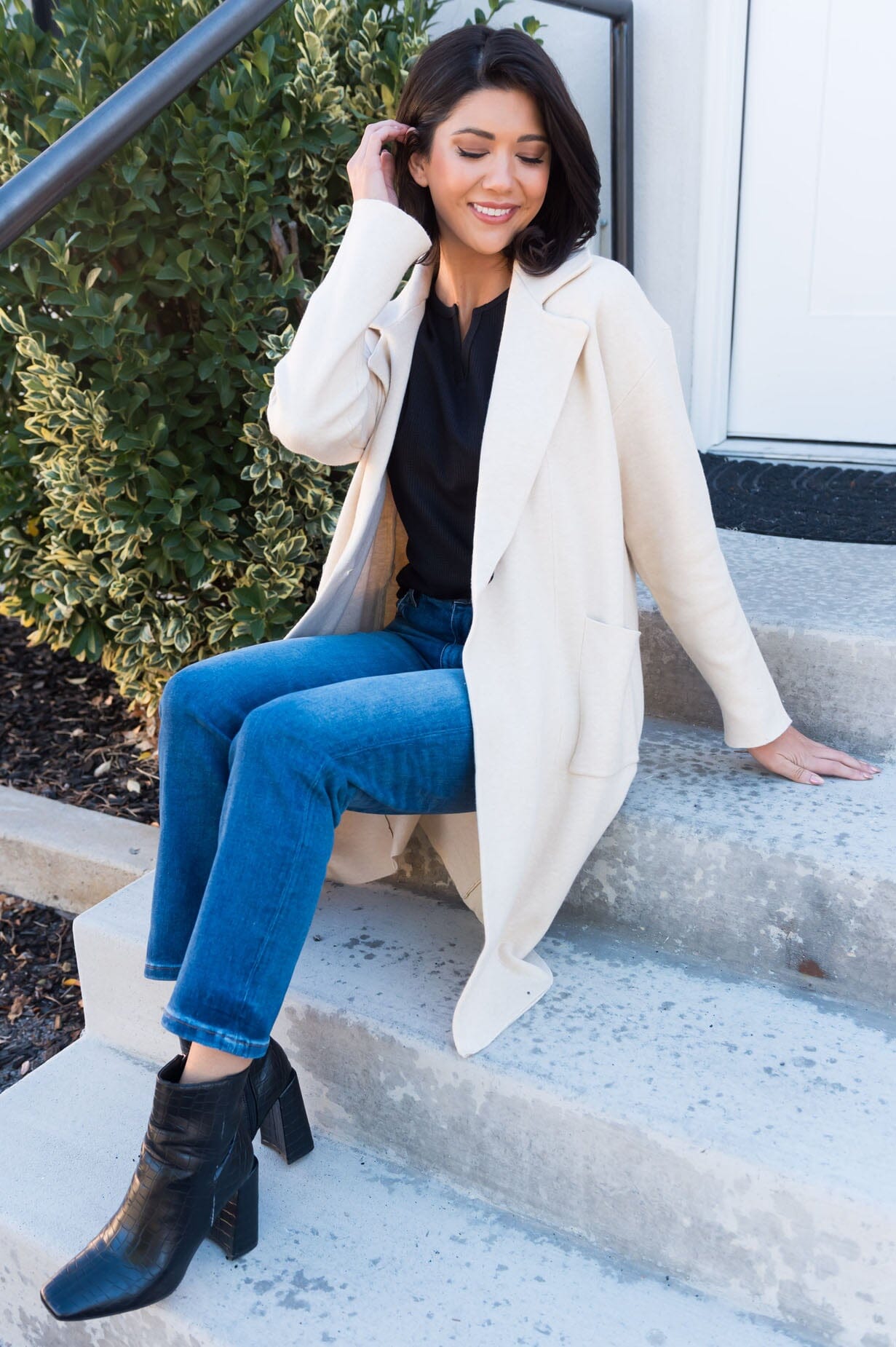 Bringing The Charm Modest Coat Tops vendor-unknown 