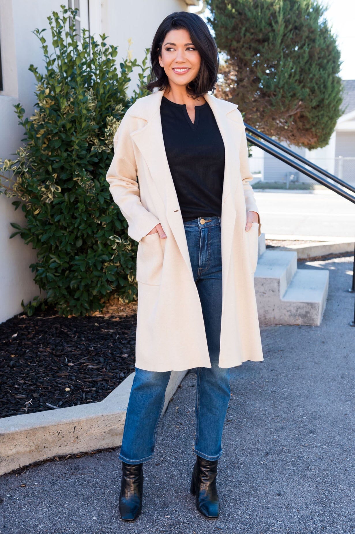 Bringing The Charm Modest Coat Tops vendor-unknown 