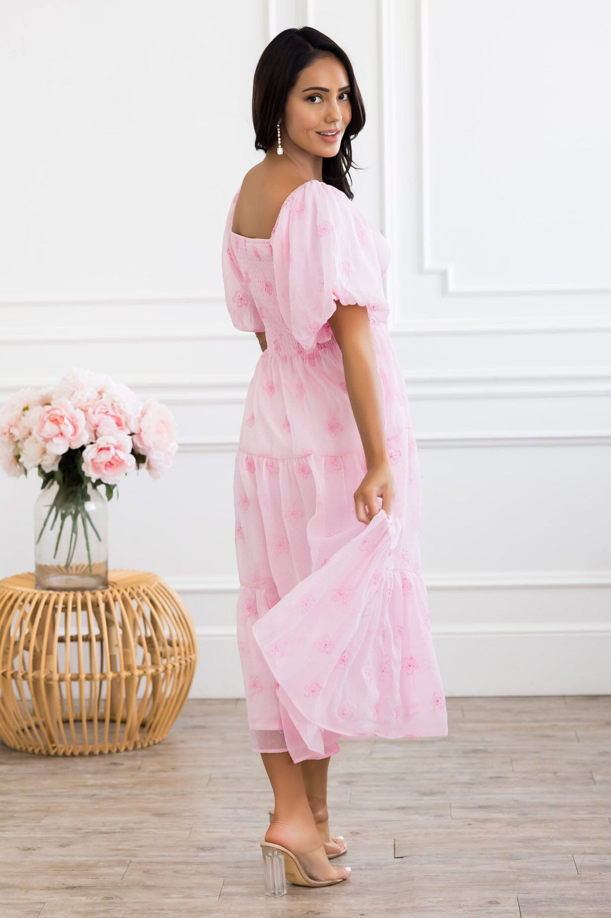 The Makayla Modest Maxi Dress