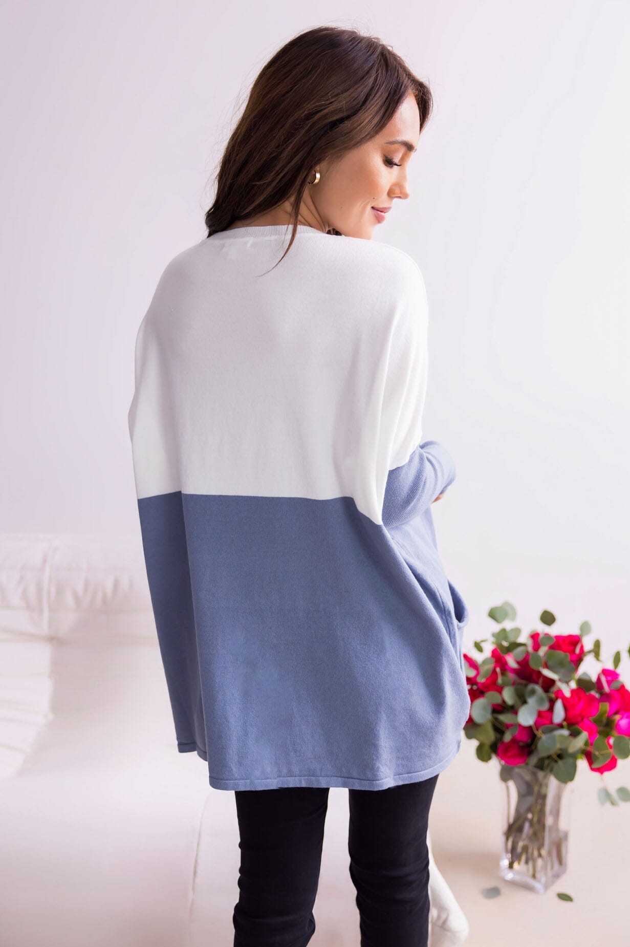 Warm Embrace Pocket Sweater Tops vendor-unknown 