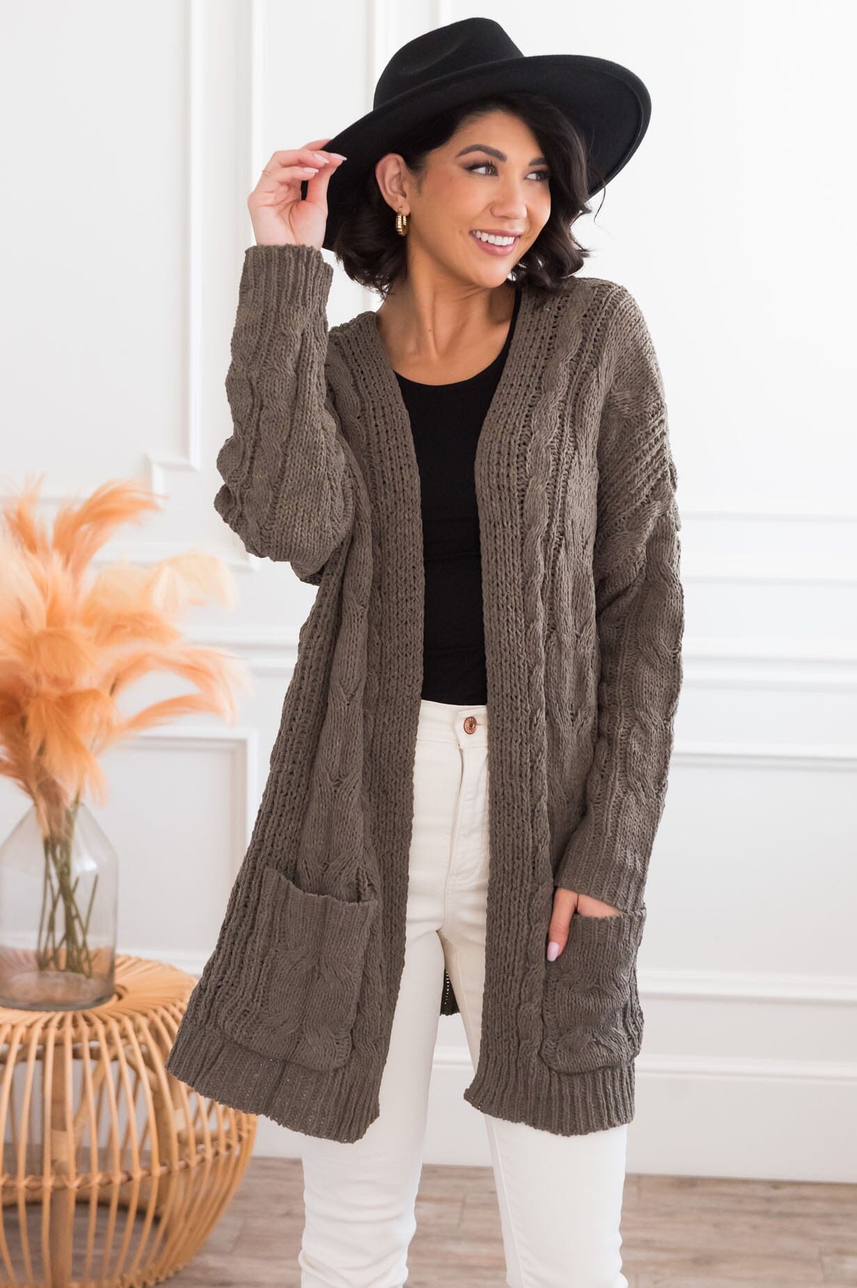 Made My Day Modest Cardigan Modest Dresses vendor-unknown 