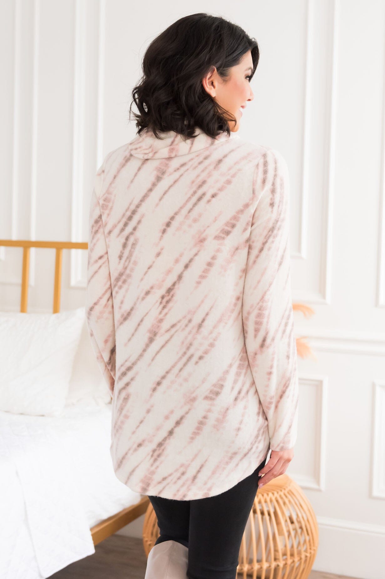 Dream Dealer Modest Cowl Neck Top Tops vendor-unknown 