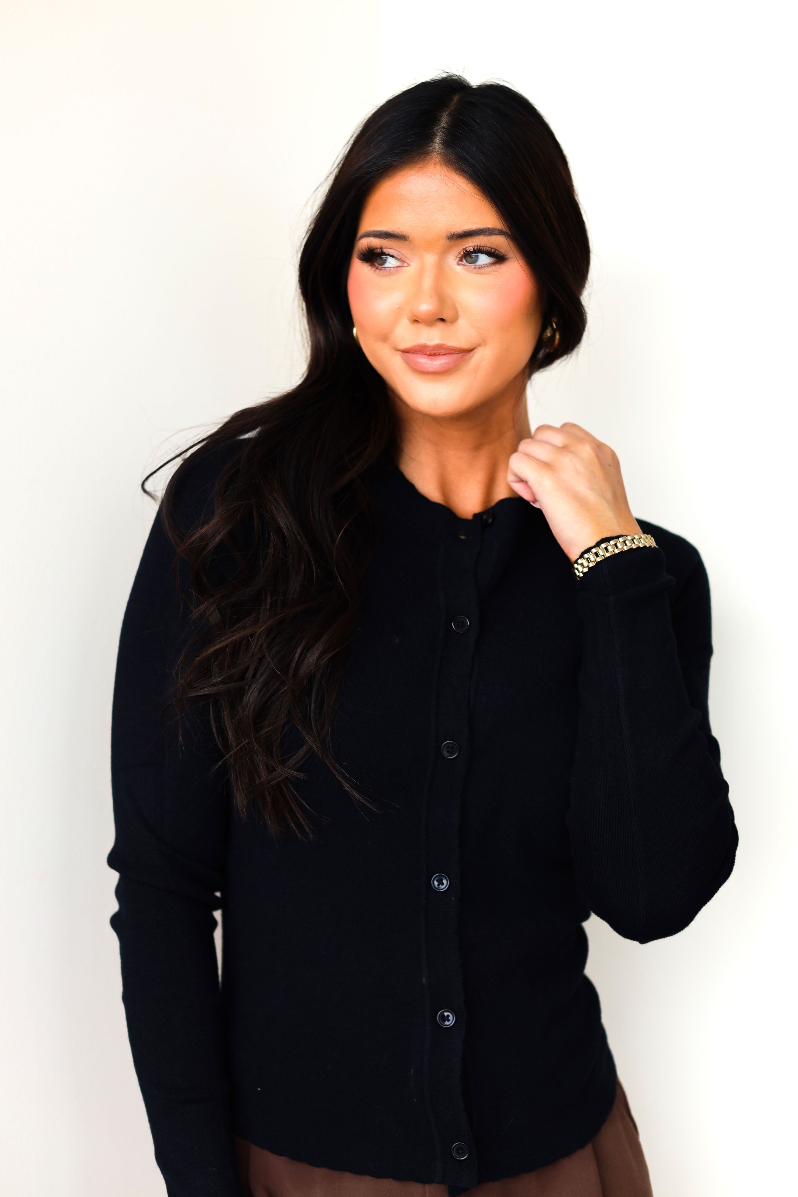 Hope Is Everywhere Scallop Cardigan