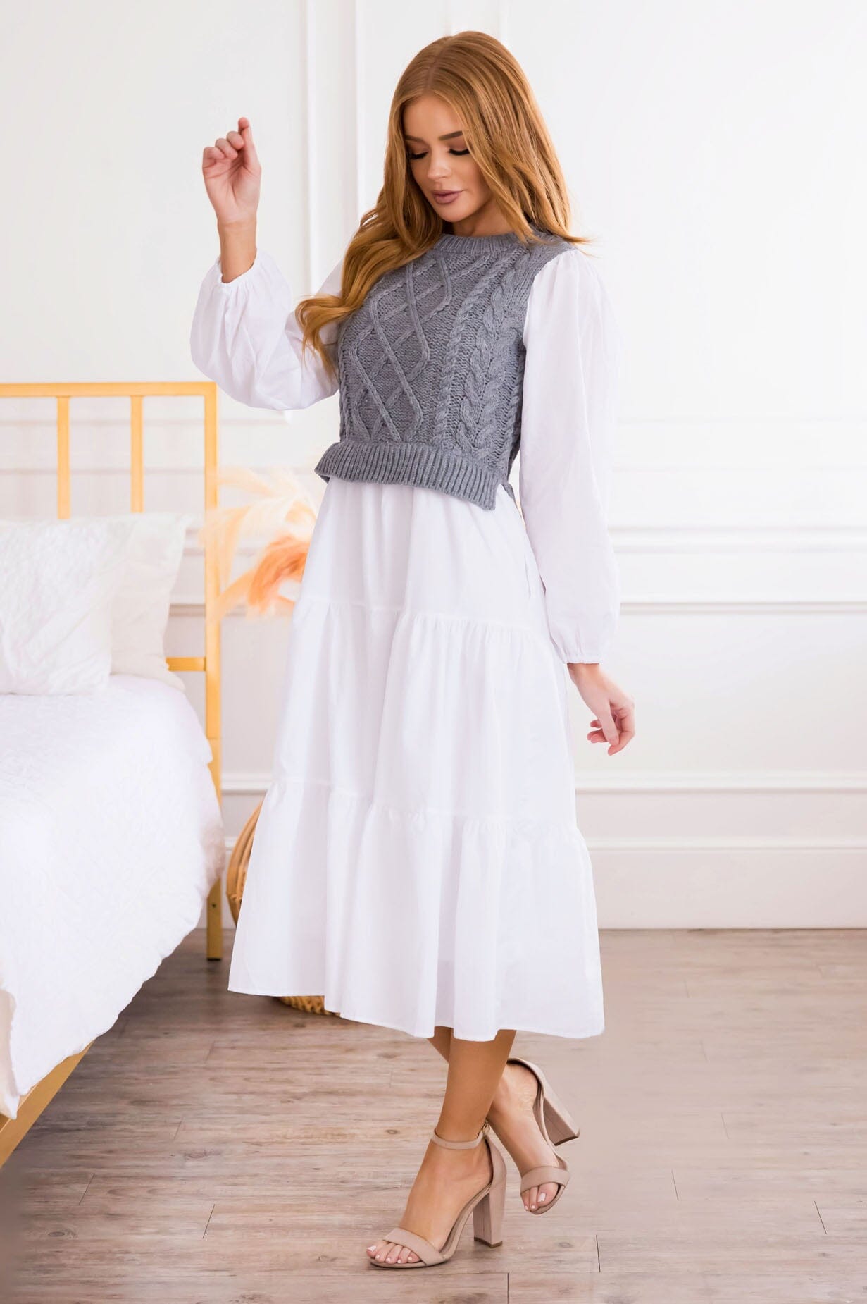 The Brandie Modest Dresses vendor-unknown 