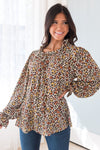 Class With Sass Modest Blouse Tops vendor-unknown 