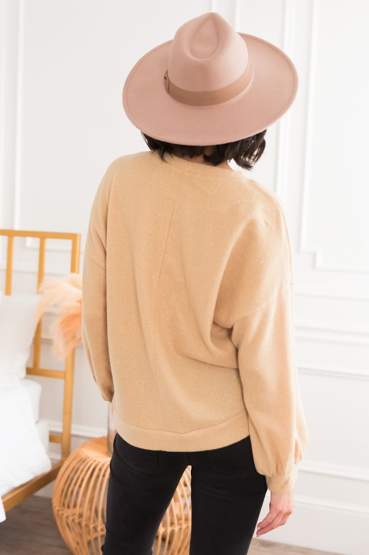 By The Moonlight Modest Sparkle Sweater Modest Dresses vendor-unknown 