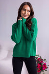 Peaceful Afternoon Ribbed Sweater Tops vendor-unknown