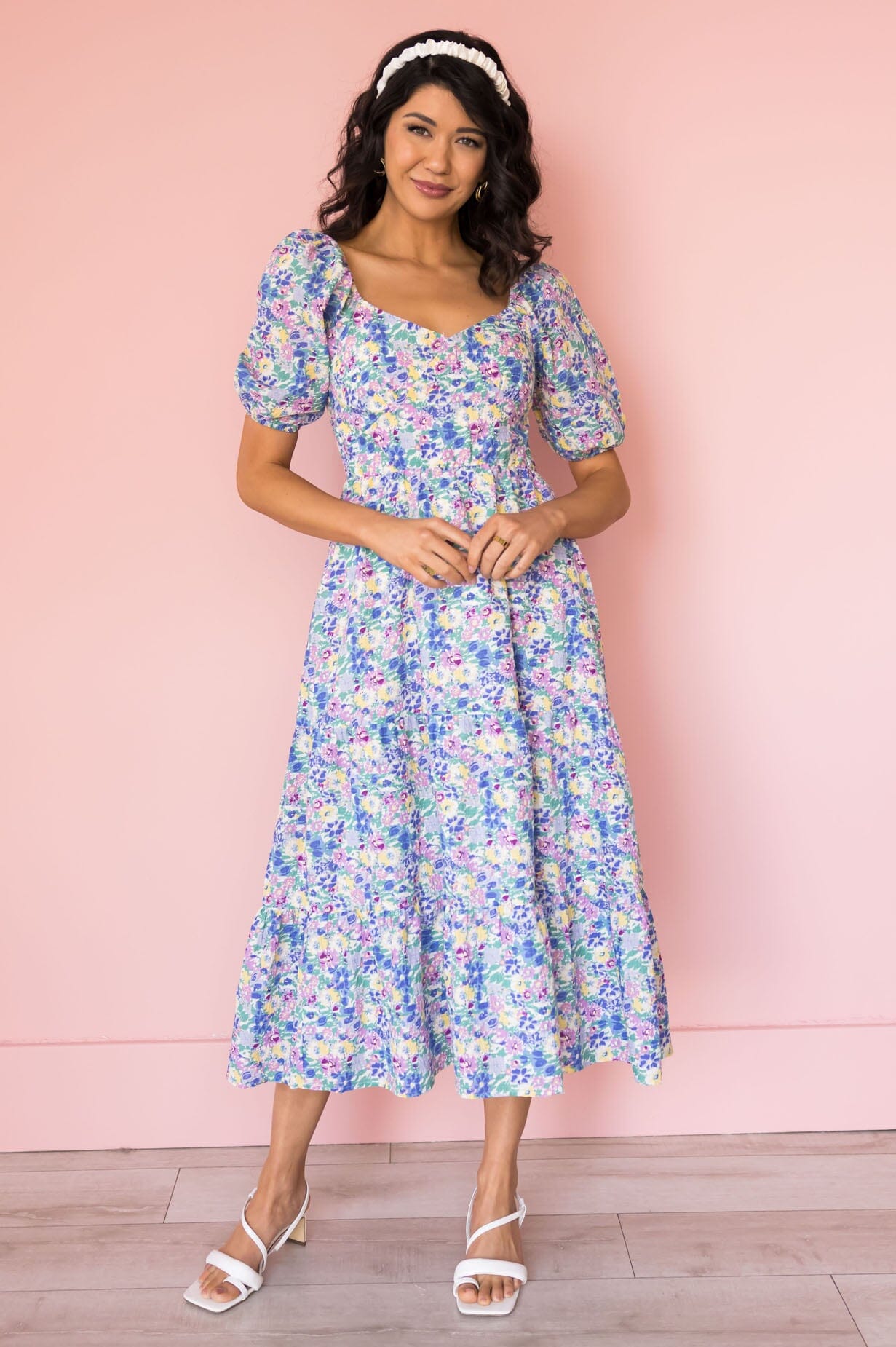 The Lila Modest Floral Dress