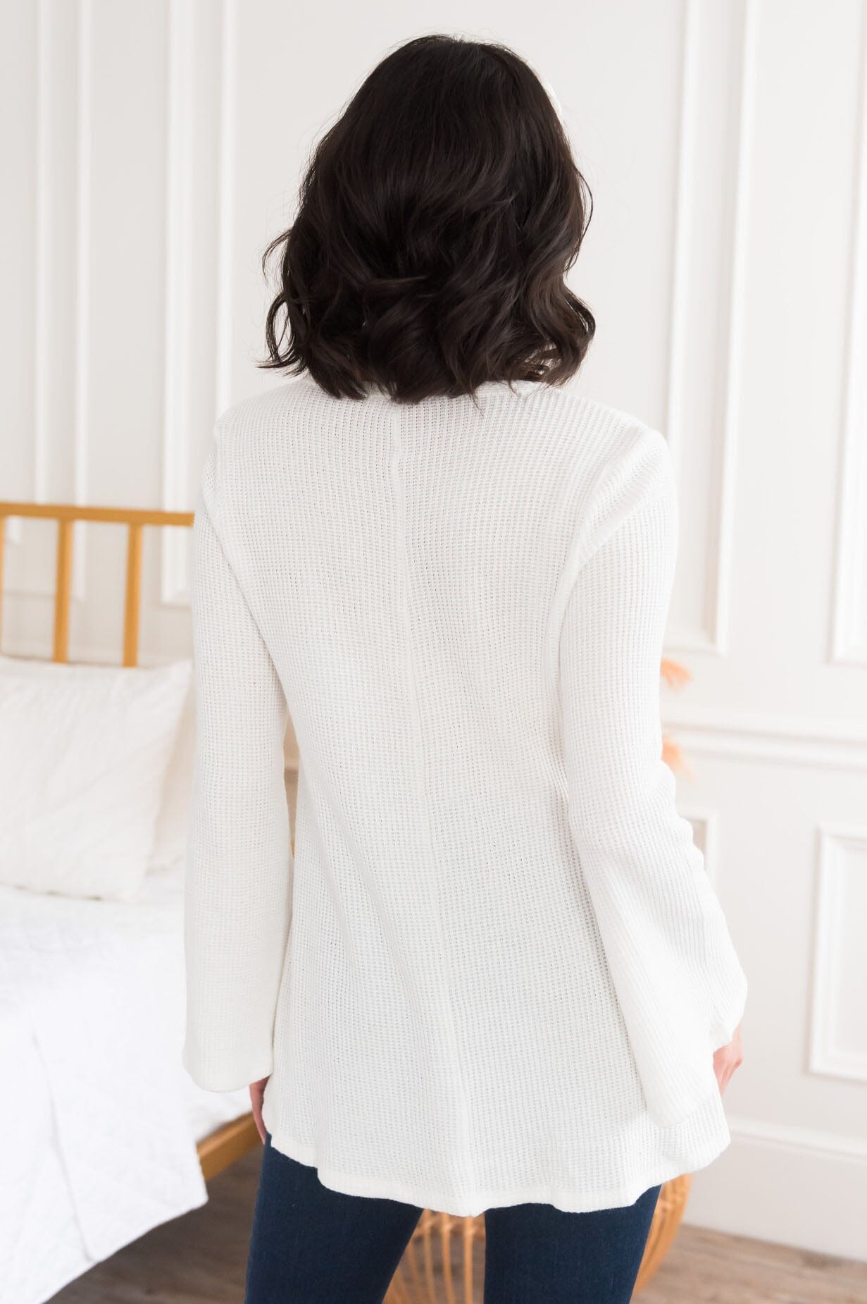 Saved By The Bell Modest Ribbed Sweater Modest Dresses vendor-unknown 