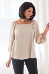It's All About Timing Modest Blouse Tops vendor-unknown