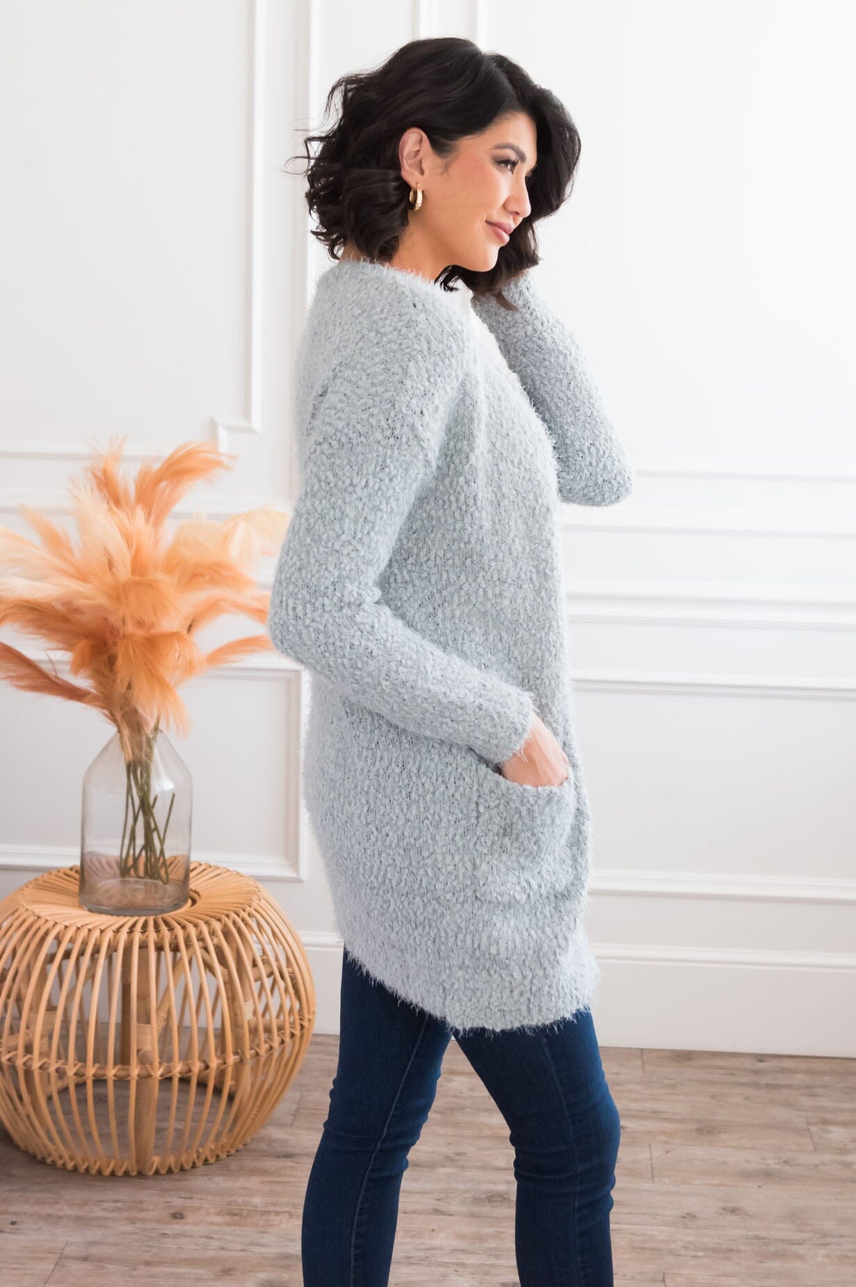 Soft & Cuddly Modest Sweater Cardigan Modest Dresses vendor-unknown 