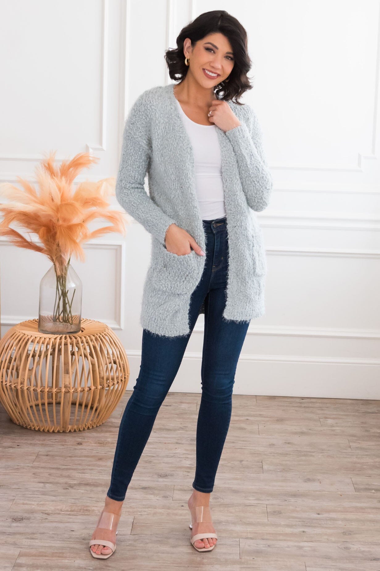 Soft & Cuddly Modest Sweater Cardigan Modest Dresses vendor-unknown 