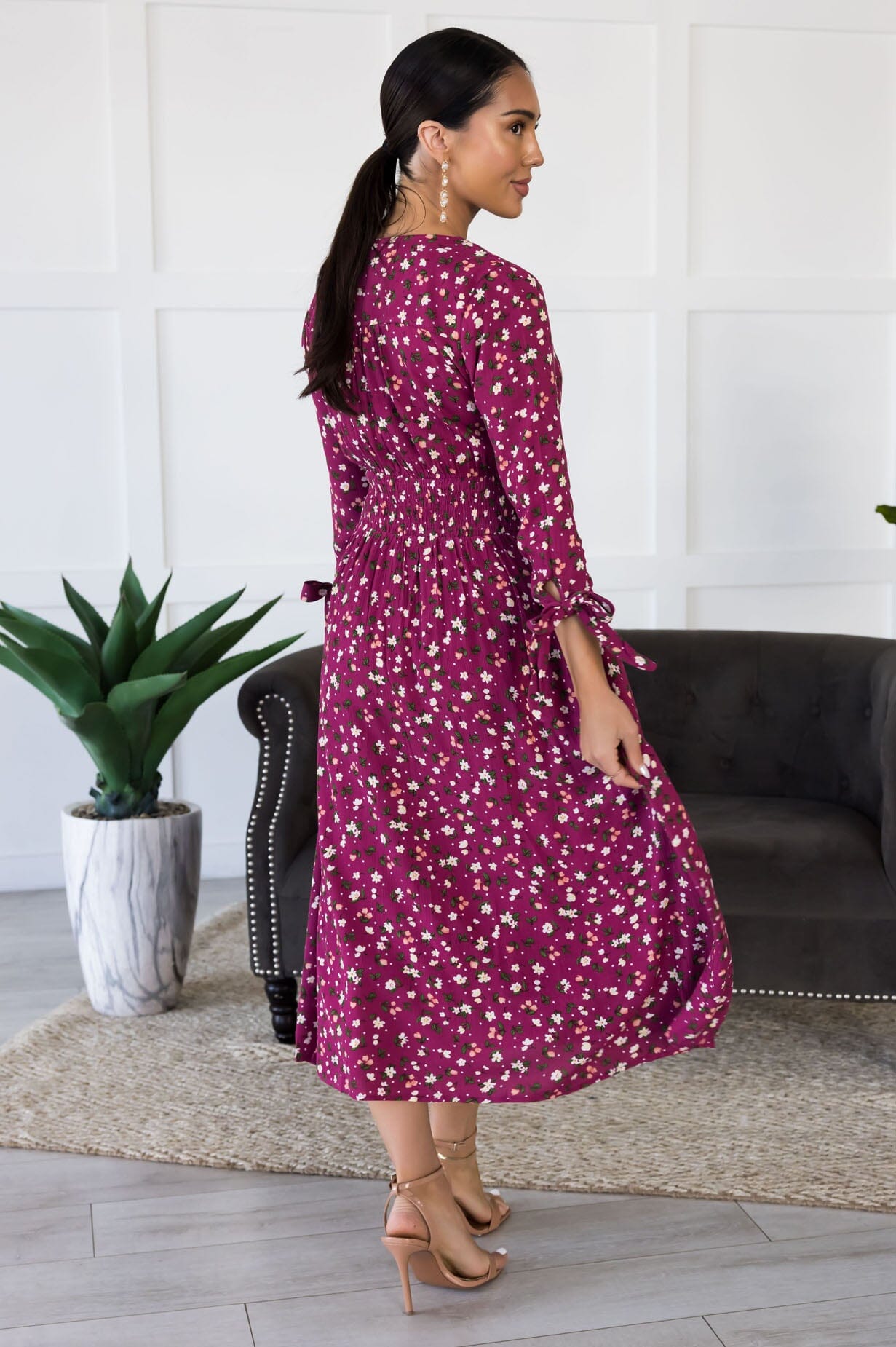 The Floral Jean Modest Dresses vendor-unknown 