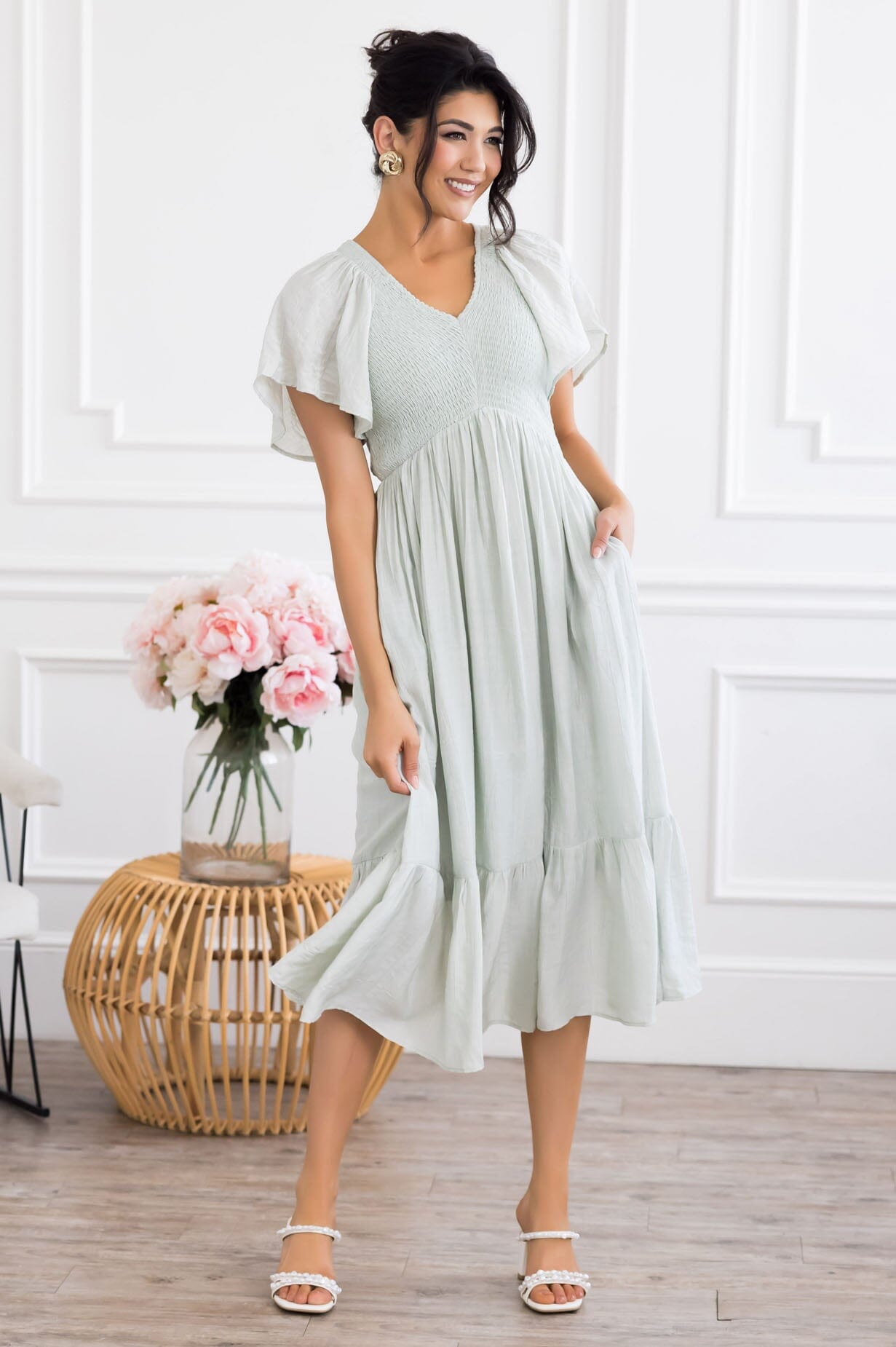 The Leah Modest Dresses vendor-unknown 