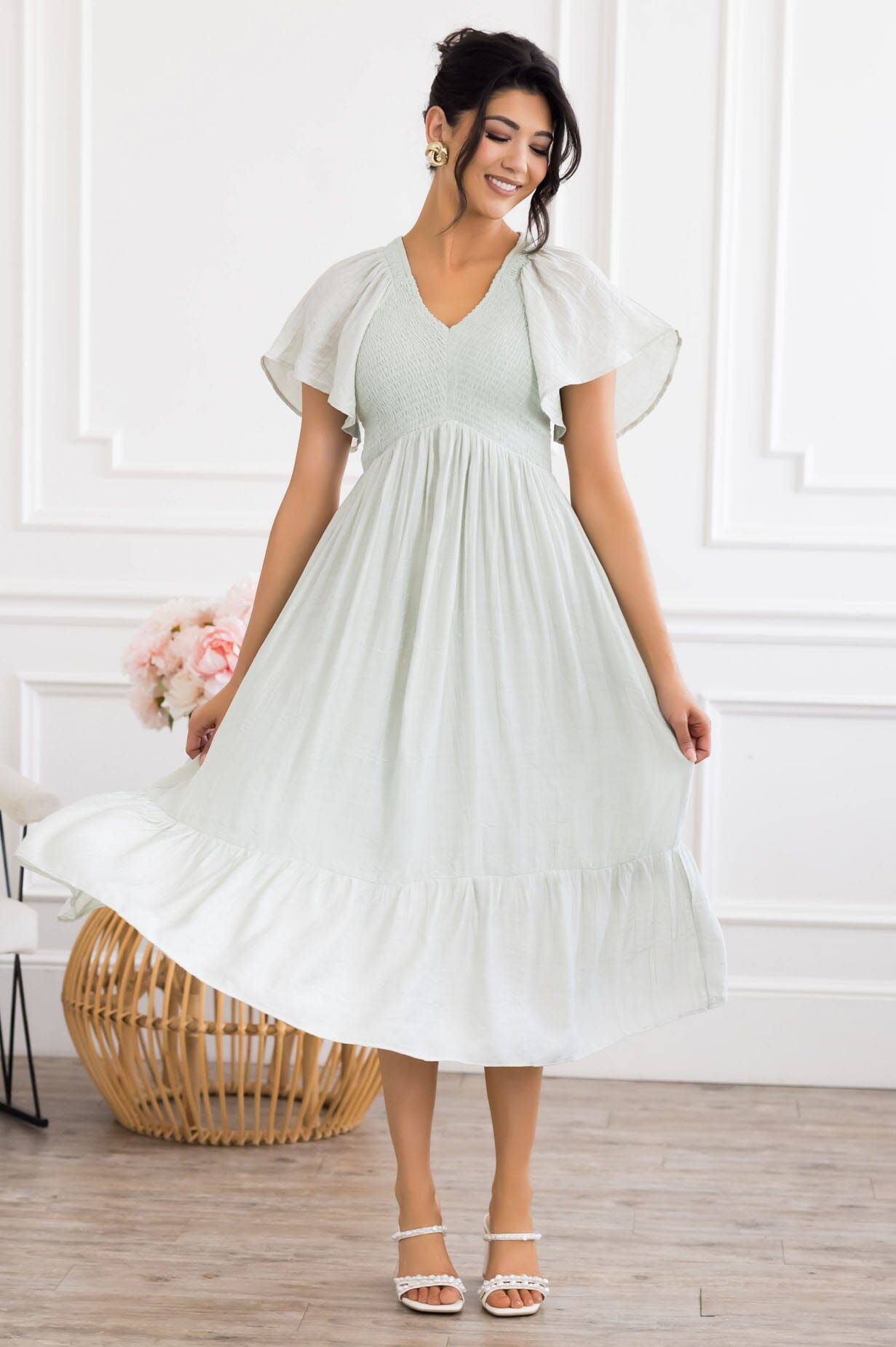 The Leah Modest Dresses vendor-unknown 