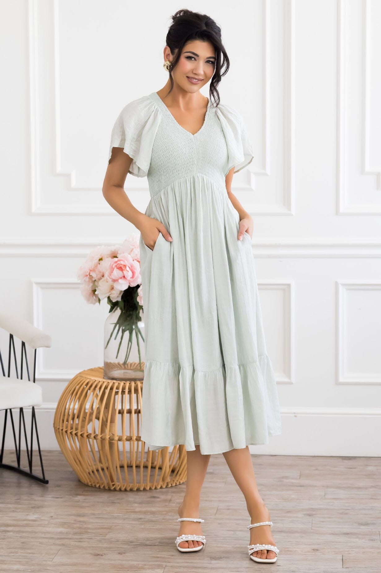 The Leah Modest Dresses vendor-unknown 