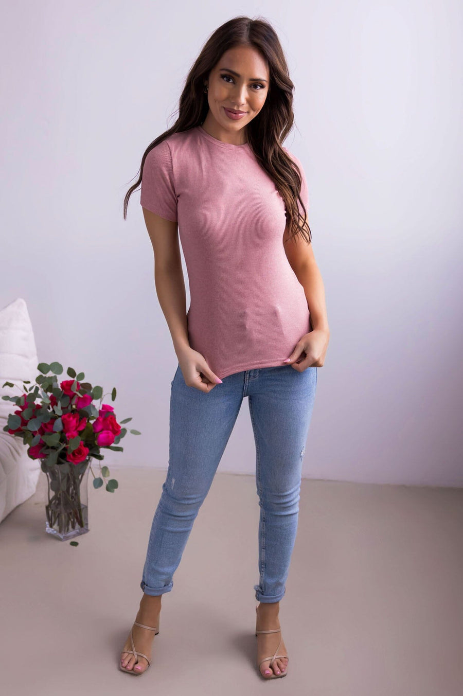 Ever So Lovely Modest Ribbed Top