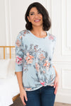 Simply Amazing Modest Floral Top NeeSee's Dresses 