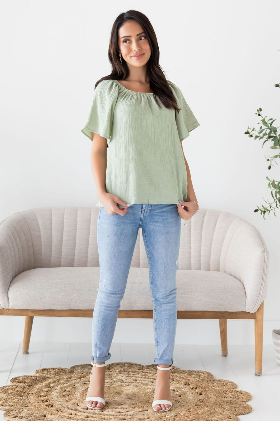 Lovely Lessons Textured Blouse