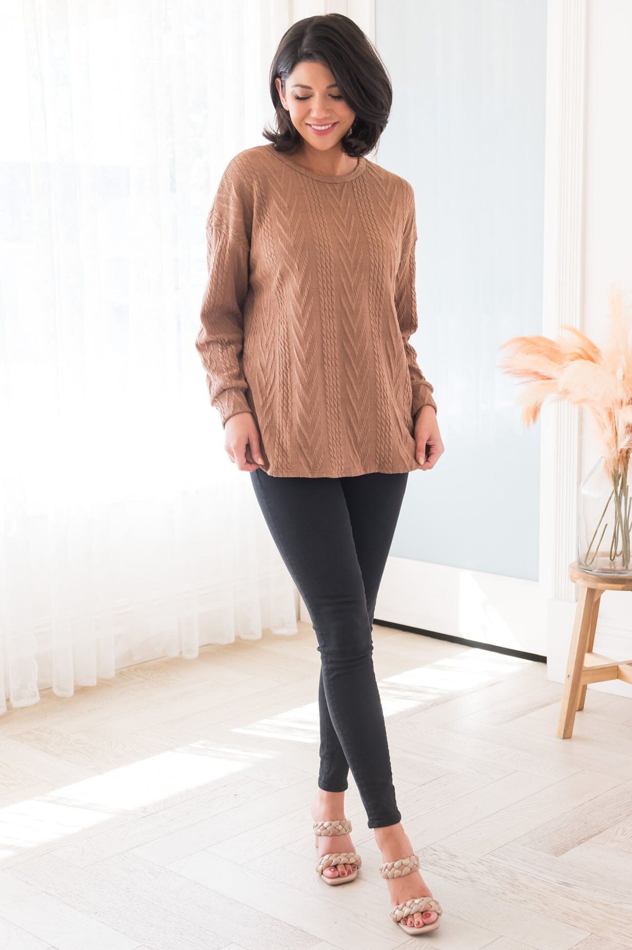 Bringing The Cheer Modest Sweater Modest Dresses vendor-unknown 