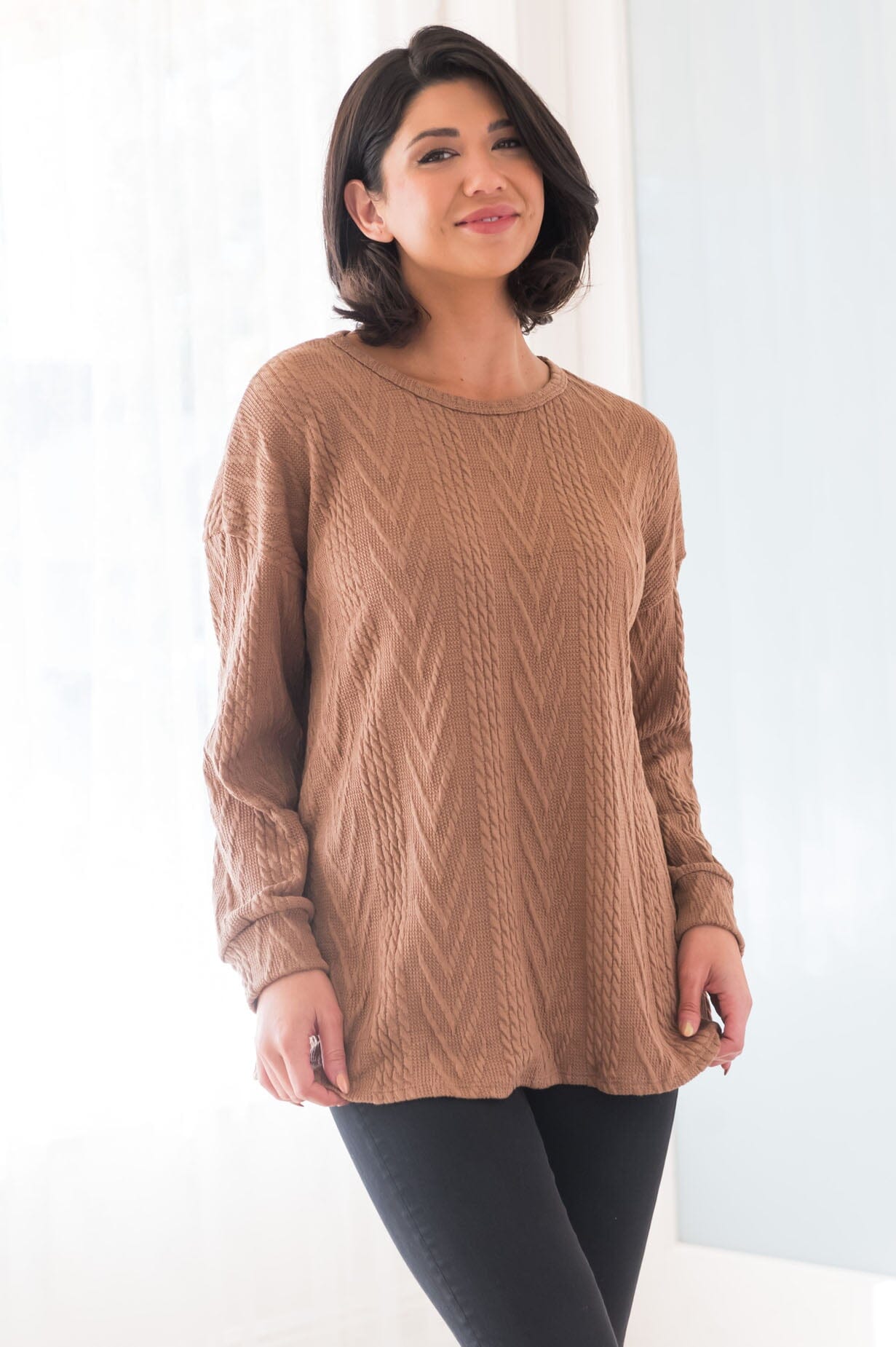 Bringing The Cheer Modest Sweater Modest Dresses vendor-unknown 