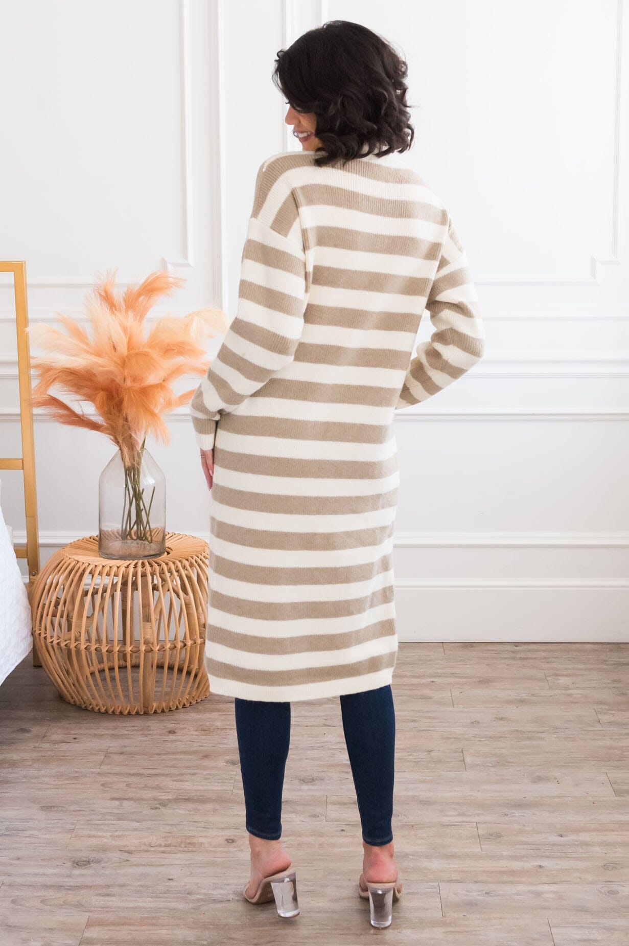 Happy Heart Modest Duster Modest Dresses vendor-unknown 