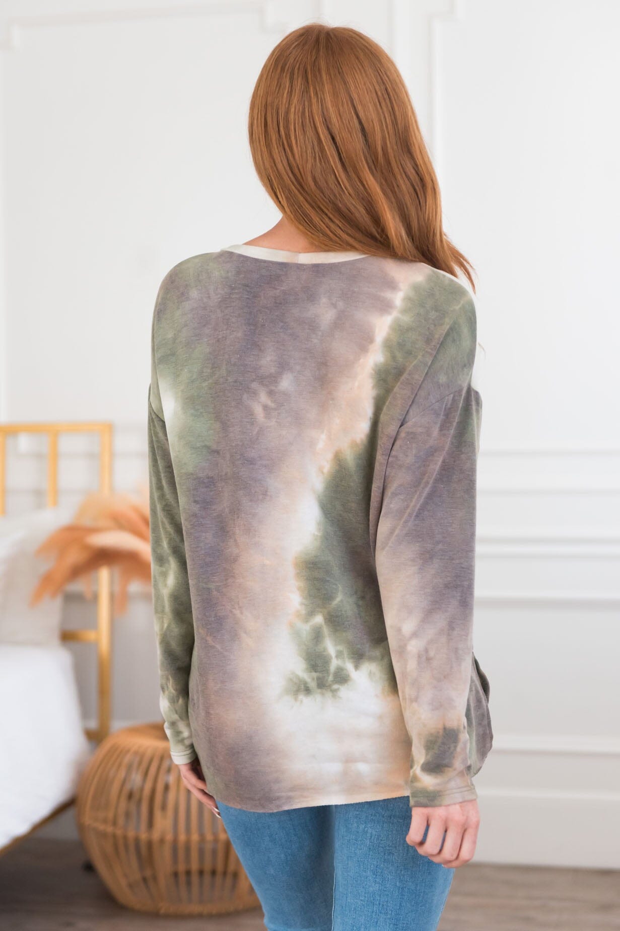 Committed To Joy Modest Pocket Top Modest Dresses vendor-unknown 