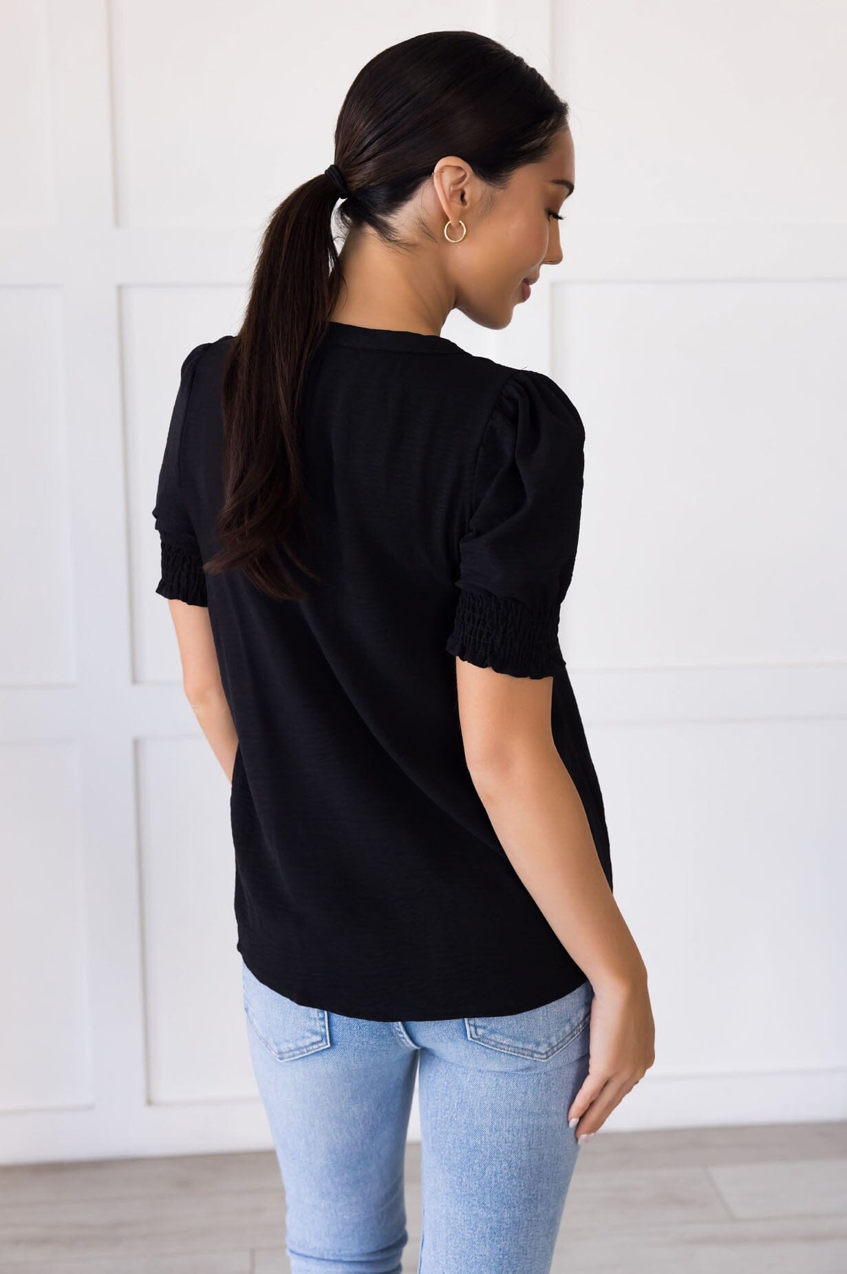 Back In Business Ruffle Blouse NeeSee's Dresses 