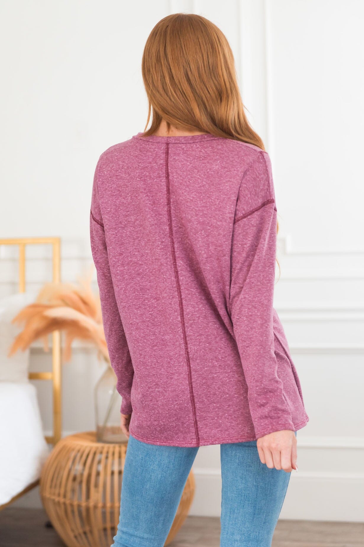 Give Yourself Grace Modest Terry Top Modest Dresses vendor-unknown 