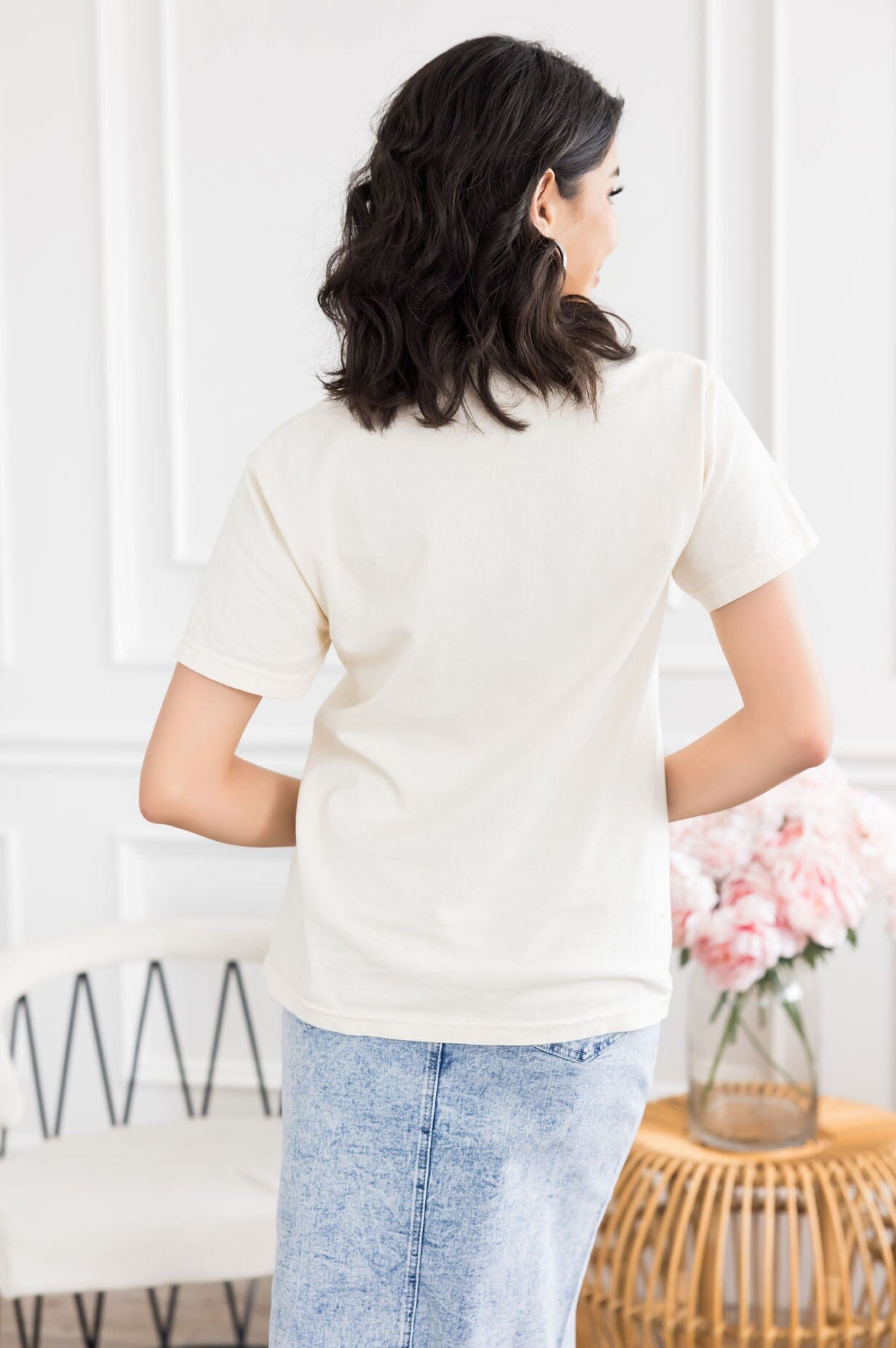 American Dreams Graphic Tee Modest Dresses vendor-unknown 