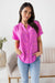 Isle Of Paradise Button Front Blouse
