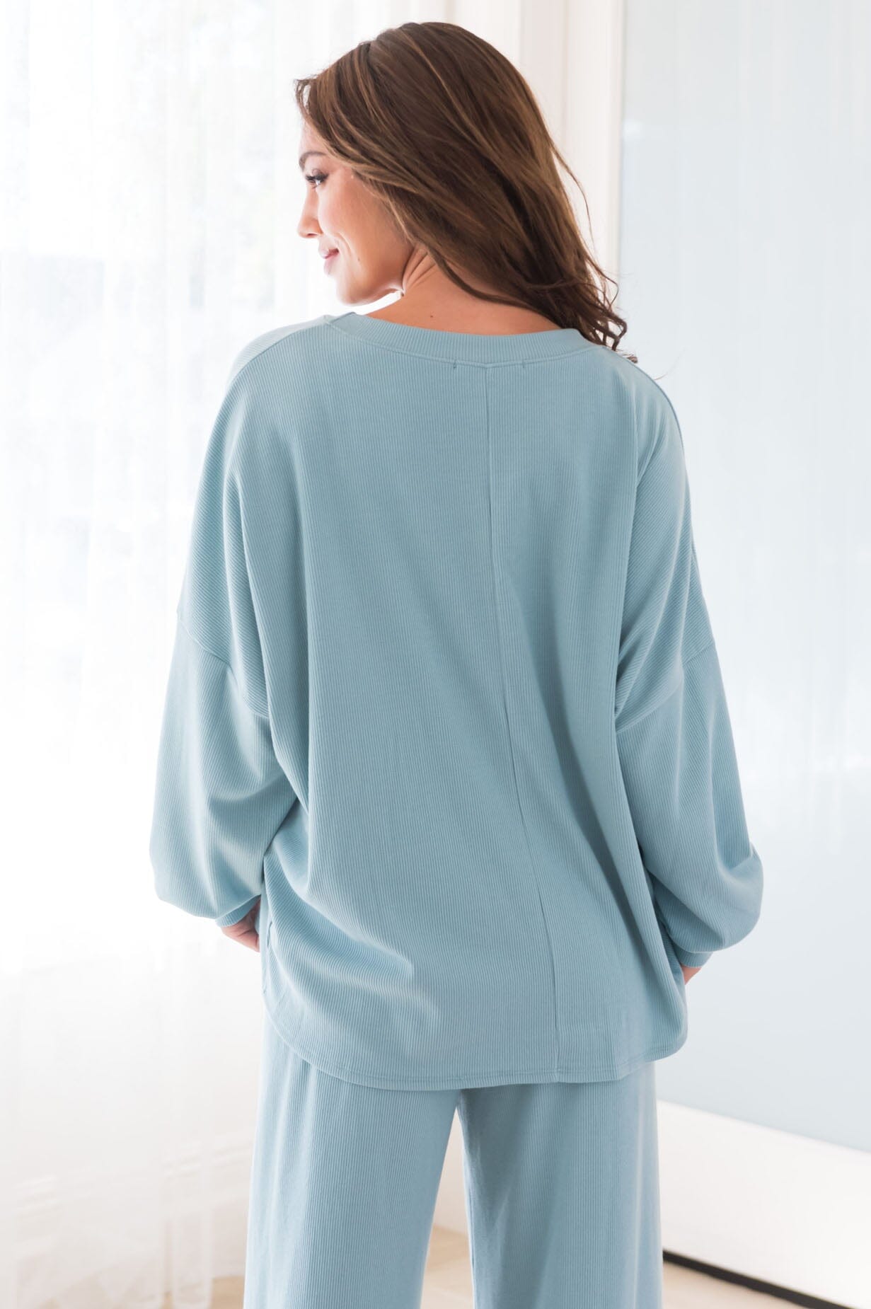 Cozy Up Modest Lounge Top Tops vendor-unknown 
