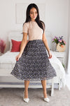 Always Blooming Modest Pleat Skirt Modest Dresses vendor-unknown 