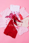 Candy Hearts Valentine's Tee Modest Dresses vendor-unknown