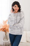 Joyful Night Modest Sweater Tops vendor-unknown
