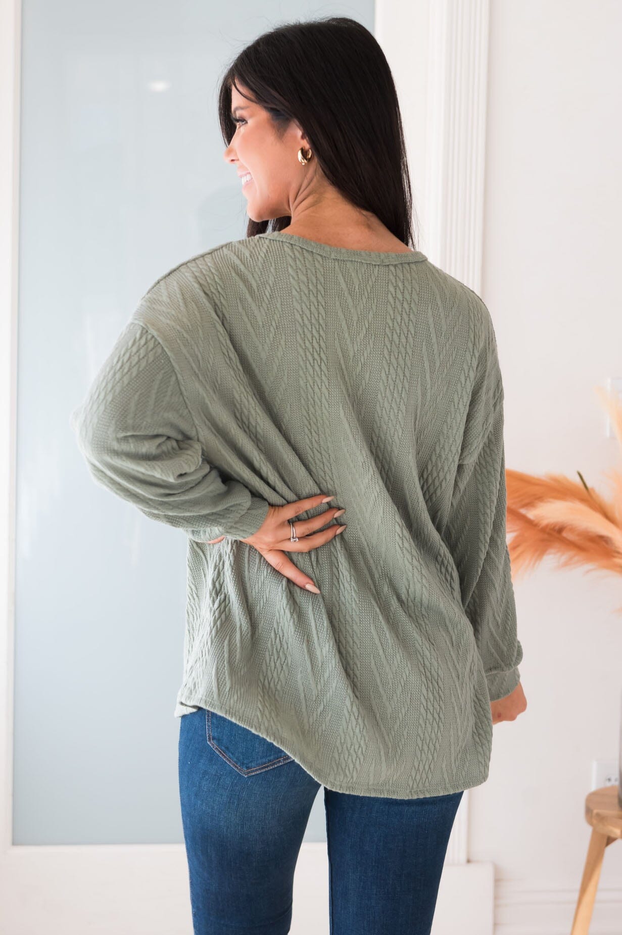 Bringing The Cheer Modest Sweater Modest Dresses vendor-unknown 