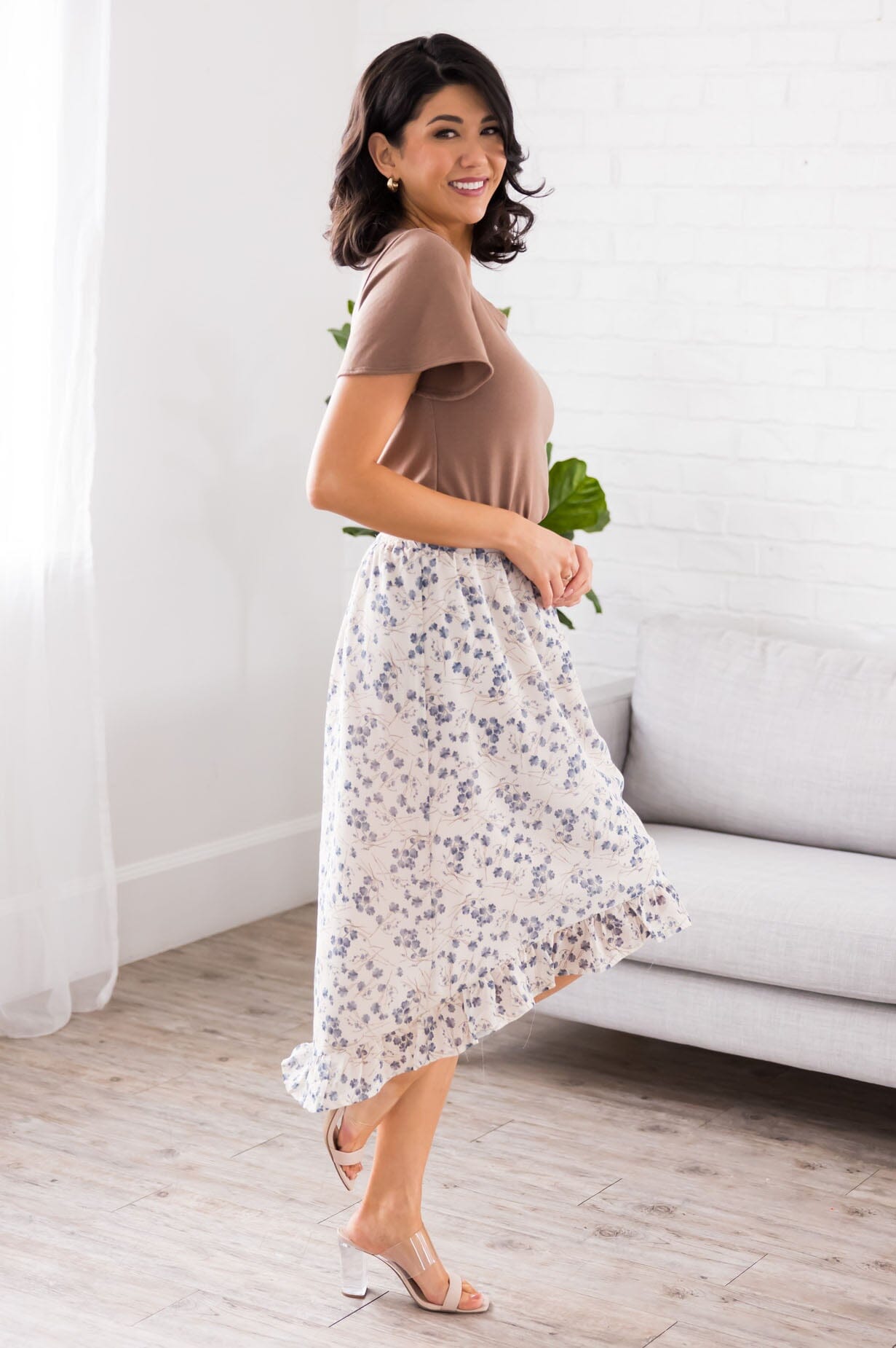 Blooming Into You High-Low Skirt Skirts vendor-unknown 