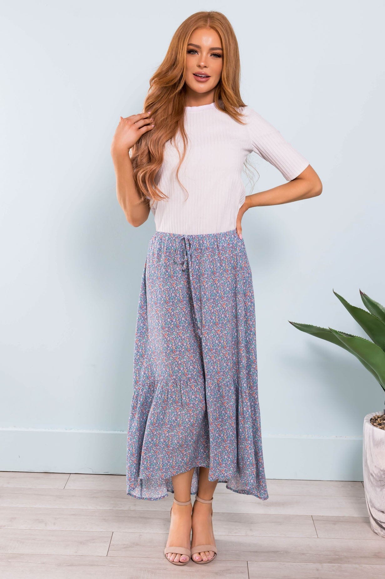 A New Bloom Modest Skirt Skirts vendor-unknown 