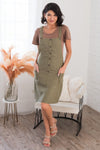 The Oakley Modest Overall Dress Modest Dresses vendor-unknown 