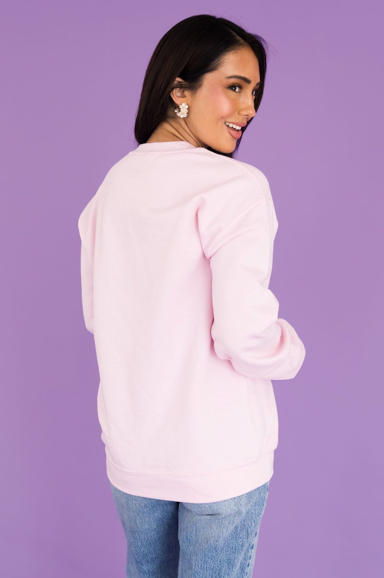 Wrapped In A Bow Sweatshirt Modest Dresses vendor-unknown 